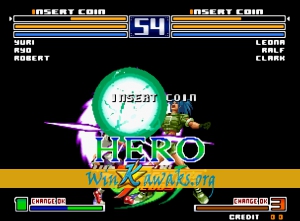 The King of Fighters 2004 EX Hero (hack) Screenshot