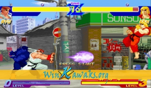 Street Fighter Zero - CPS Changer (Japan 951020) Screenshot