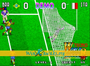 Tecmo World Soccer '96 Screenshot